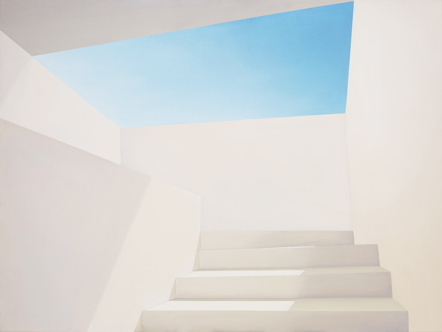 Erdvė virš, 2020, drobė, aliejus, 90x120 cm