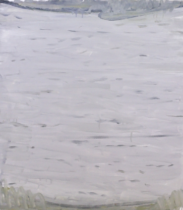 Ežeras, 2017, drobė, aliejus, 90x70cm