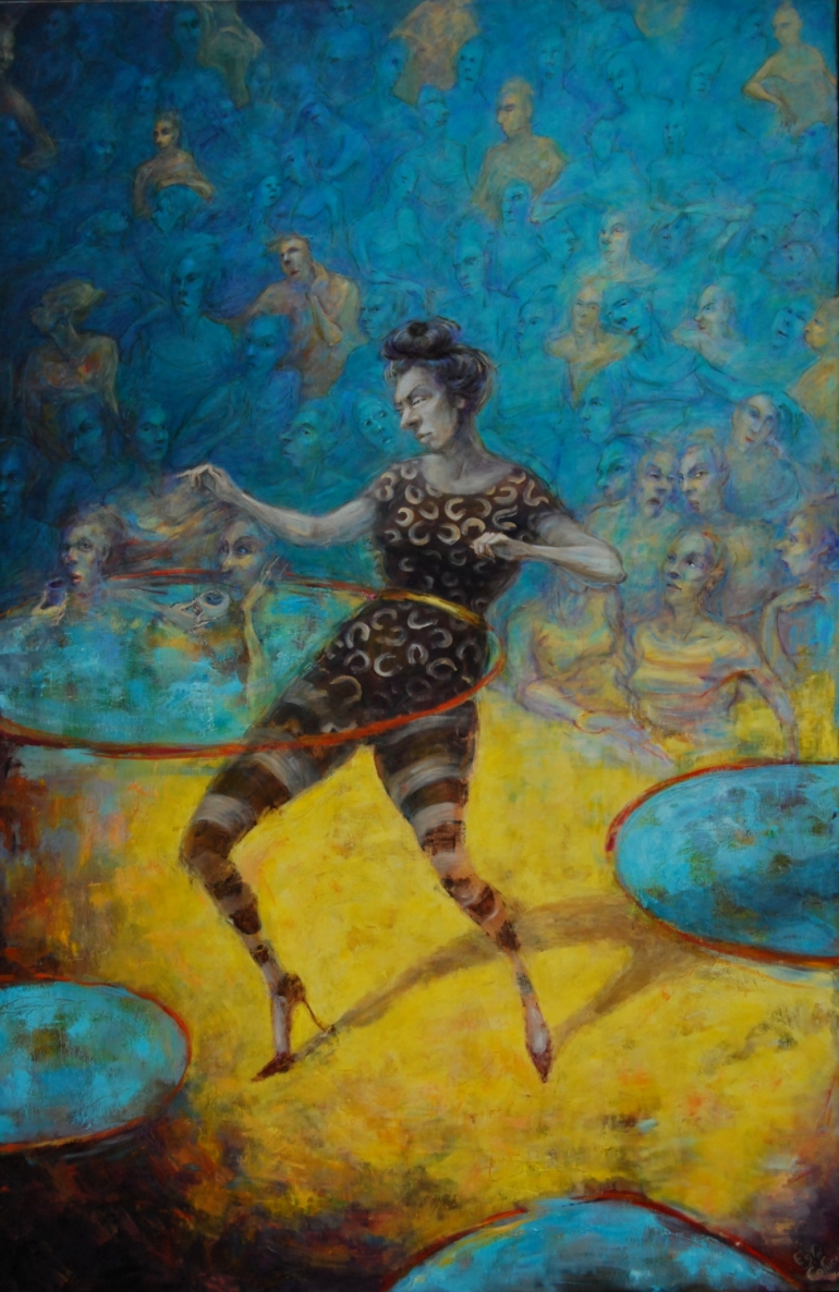 Frančeska, 2019, drobė, aliejus, 150x100 cm