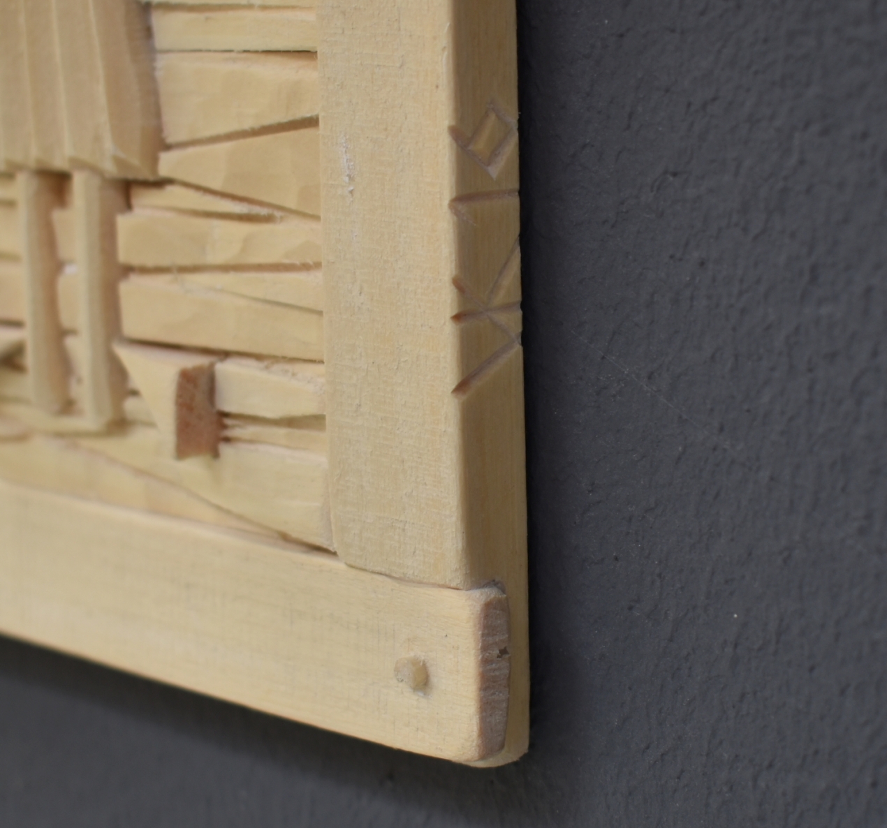 The Cuckoo, 2022, wood, 26x12x1cm