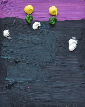 Gėlytės 1, 2021, oil on canvas, 50x40 cm