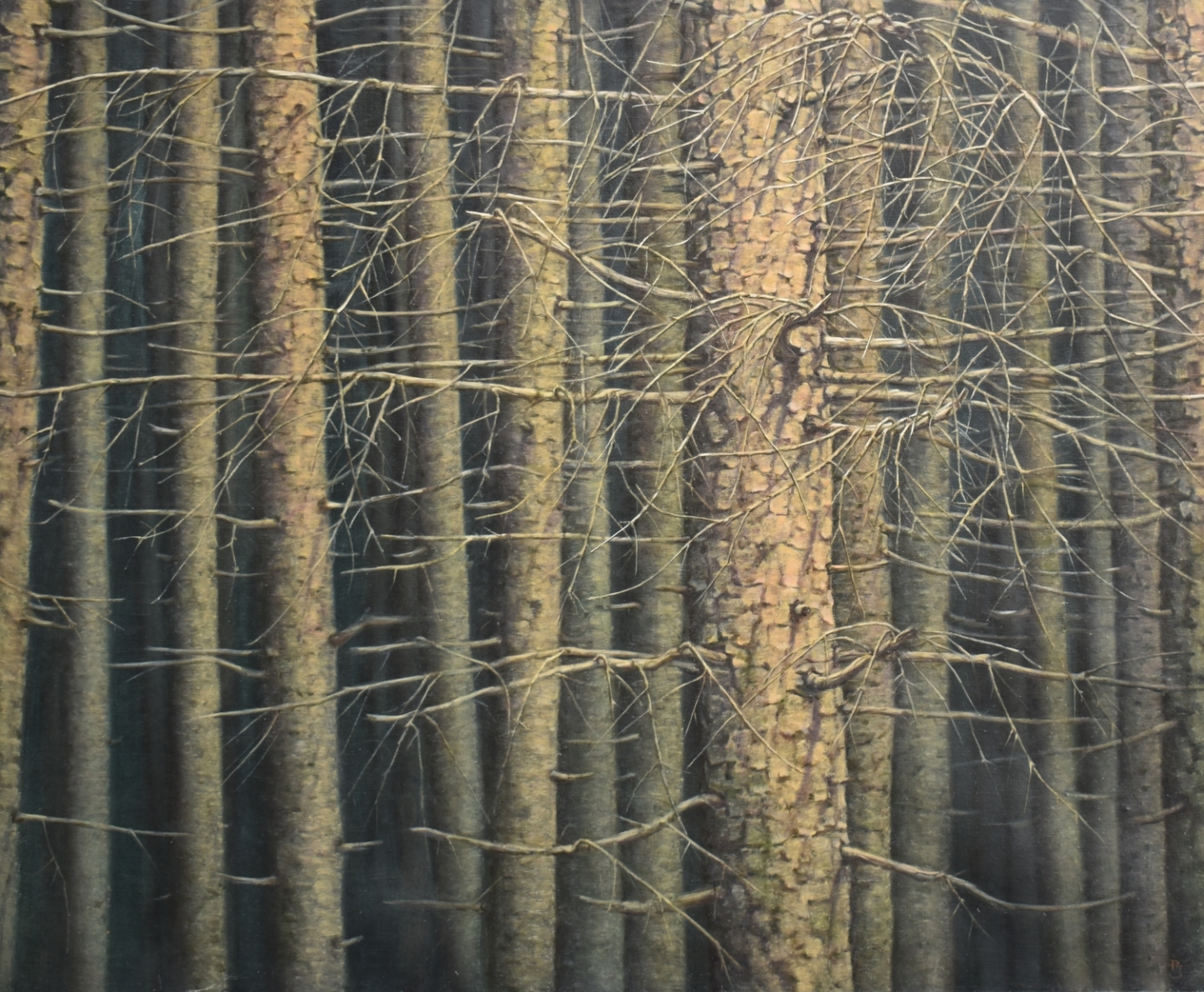 Gūduma, 2016, drobė, aliejus, 140x170 cm 