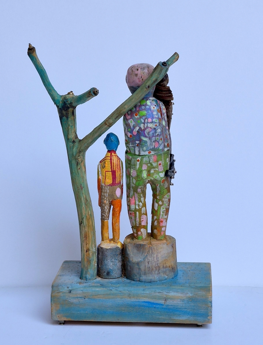 Honor, 2015, author's technique, h 31x21x10 cm, 1/1