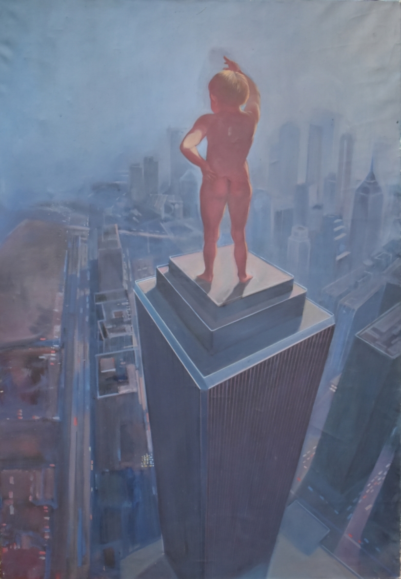 Instinktas II, 1995, drobė, aliejus, 130x89 cm