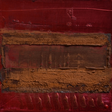 From the series Red, 2020, canvas, acrylic, 30x30 cm