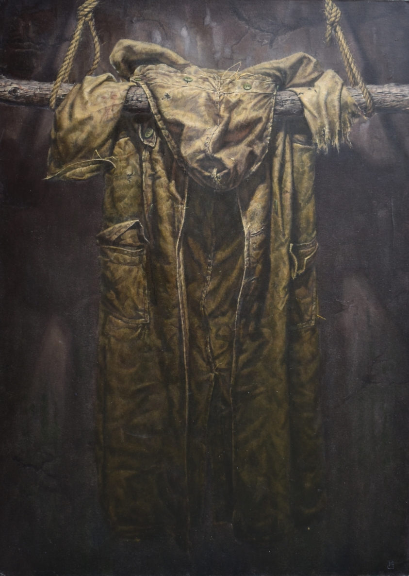 Shed Skin, canvas, oil, 150x110 cm 