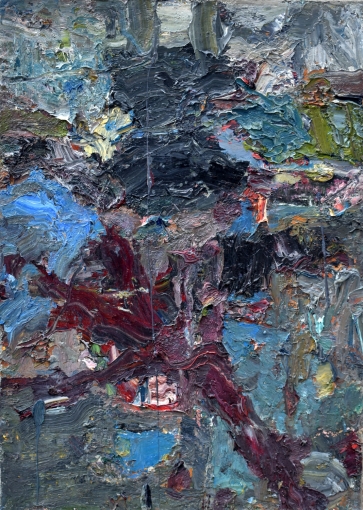 IV takas, 2016, drobė, aliejus, 70x50 cm