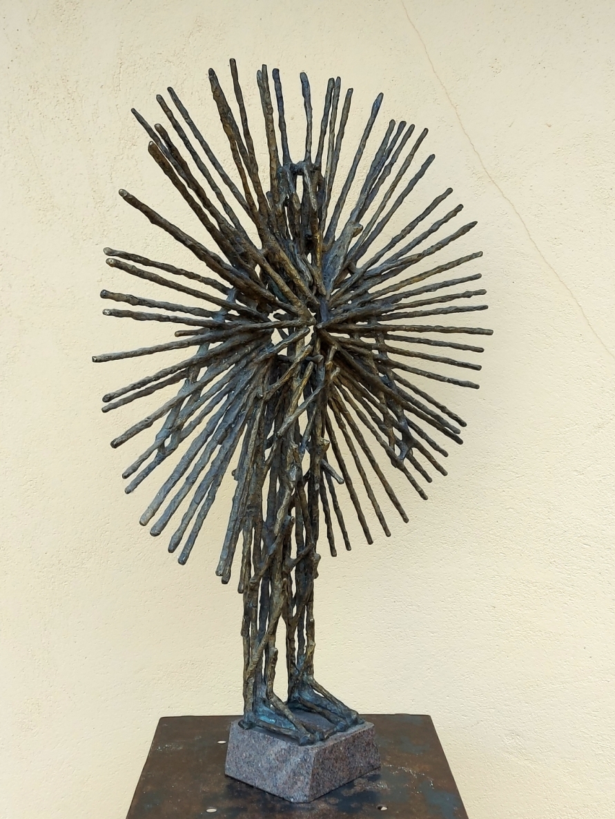 Already the Sun is Rising Again..., 2012, bronze, h 76x56x13 cm, 1/1