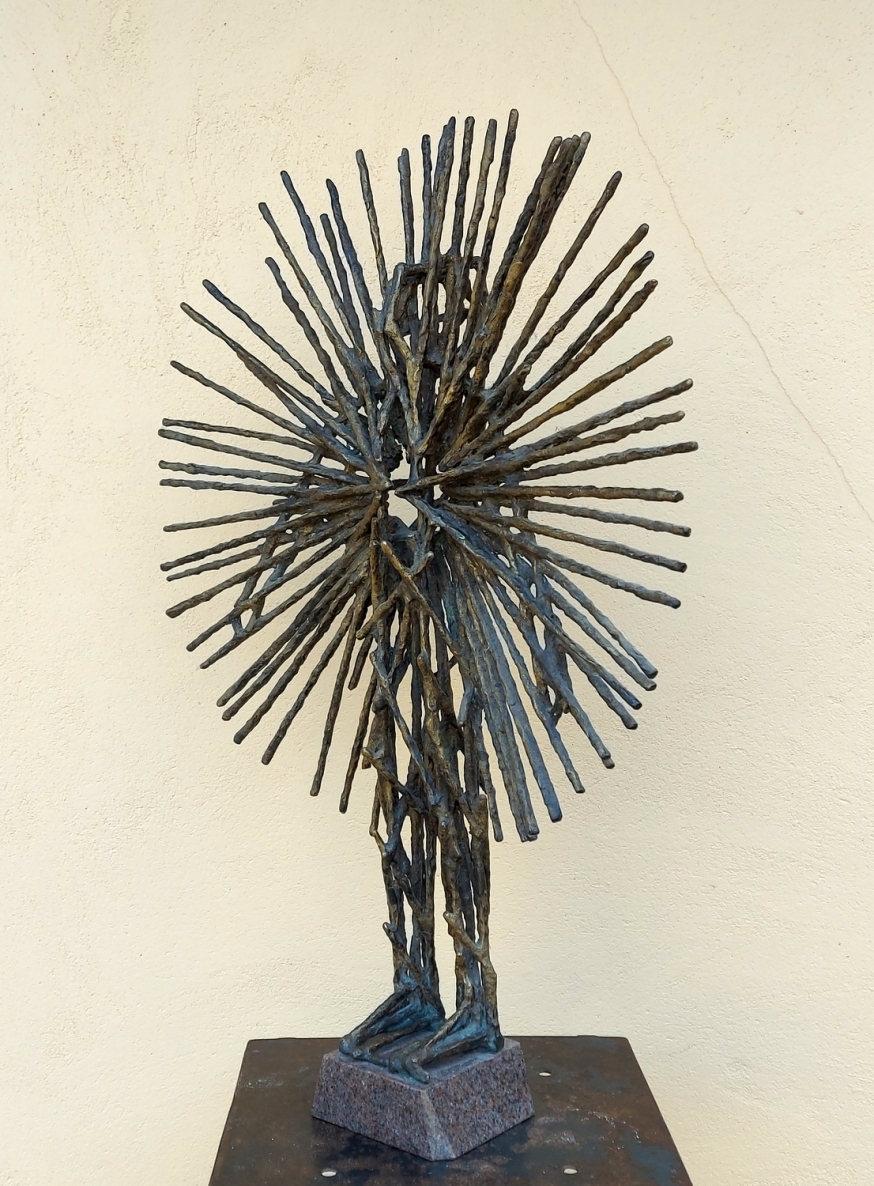Already the Sun is Rising Again..., 2012, bronze, h 76x56x13 cm, 1/1