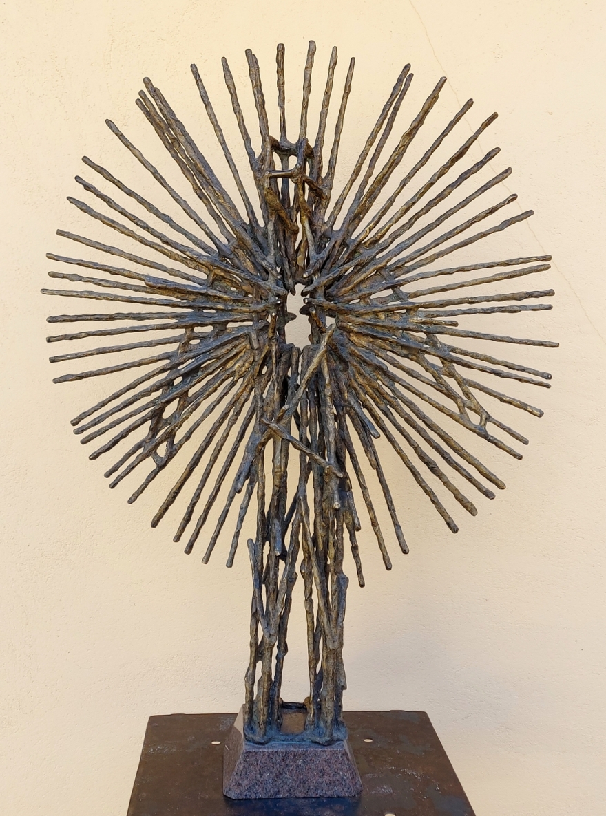 Already the Sun is Rising Again..., 2012, bronze, h 76x56x13 cm, 1/1