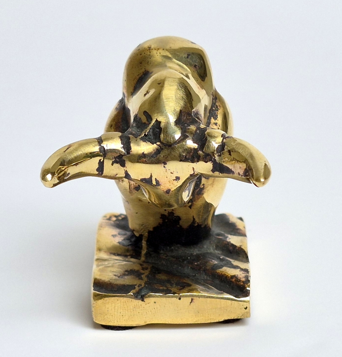 Bull, 2021, bronze, 5 x 6.5 x 4 cm, 5/5