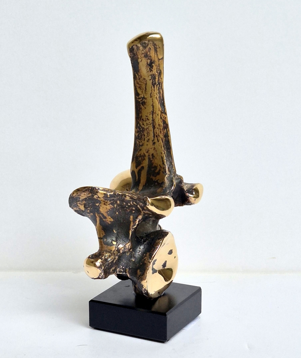 Connection, 2026, bronze, granite, h 18x10x7 cm, 1/3