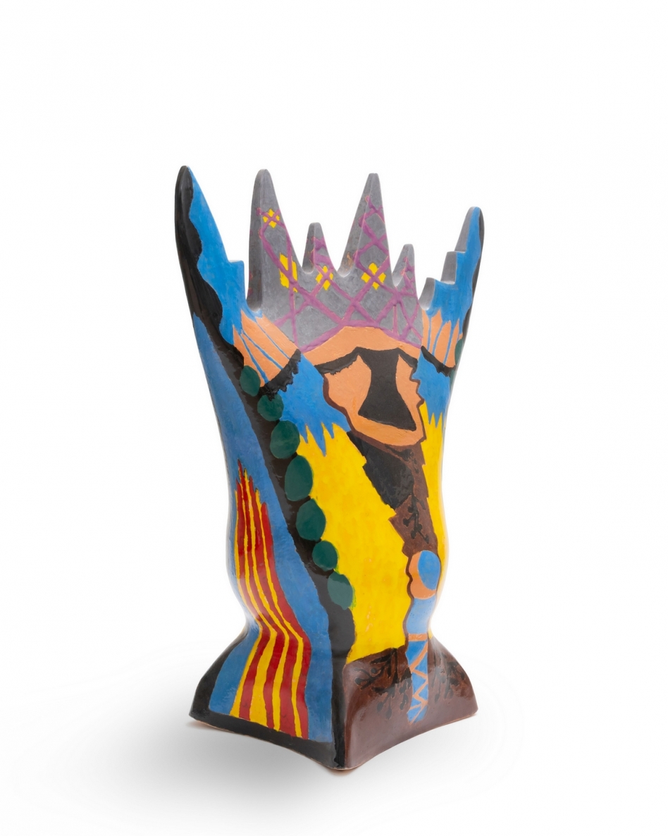 Sea Flower, 2010, ceramics, glaze, h 125 cm, 1/1