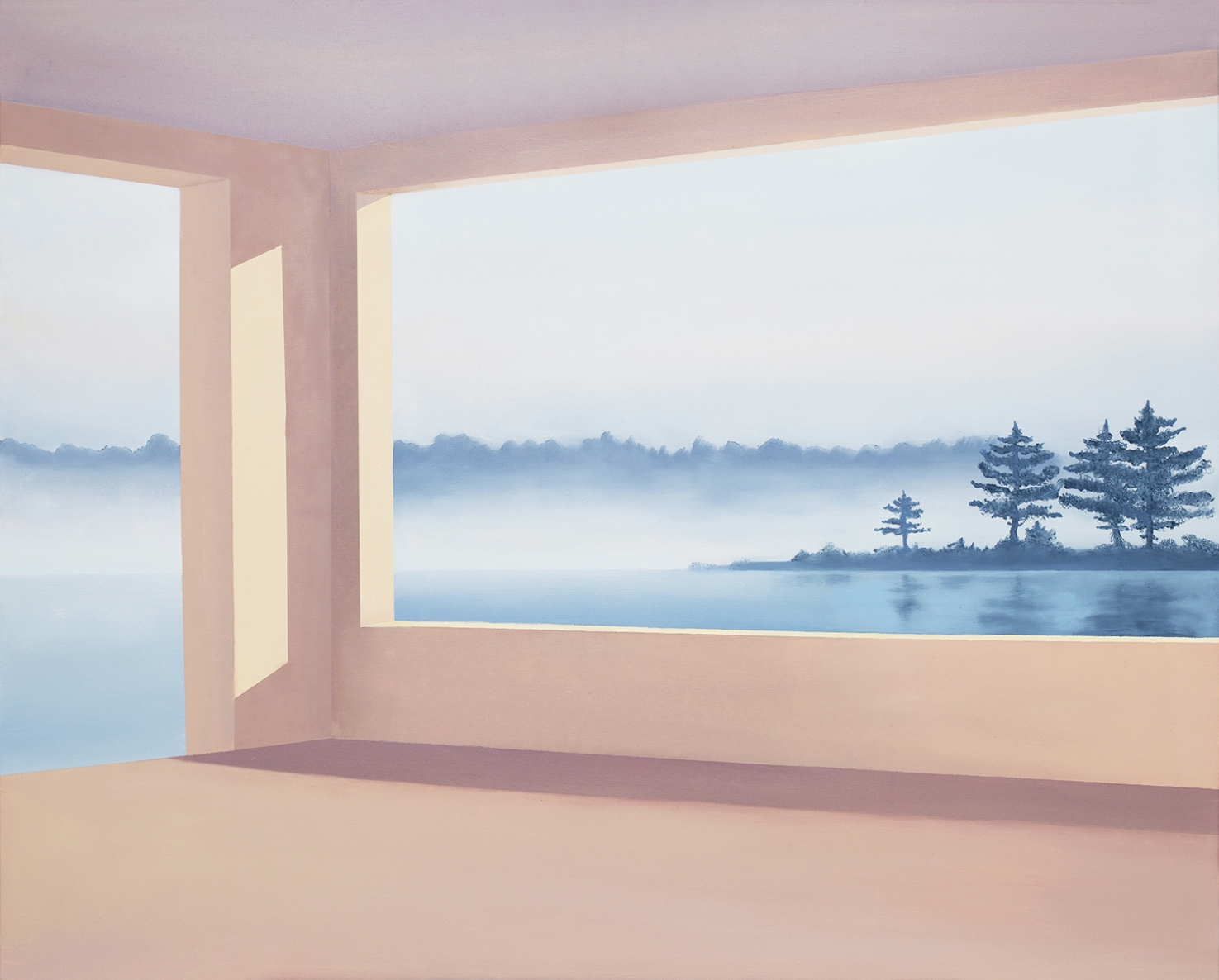 Kambaryje, 2020, aliejus, drobė, 80x100 cm