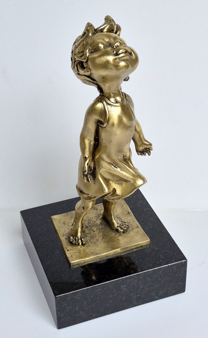 Karalaitė aš, 2021, bronza, h 29x15x15 cm, 8/16