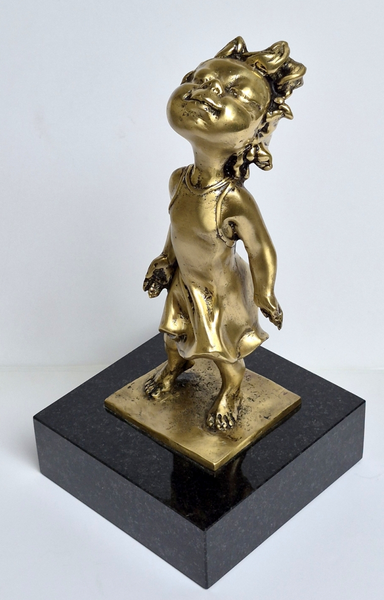 Karalaitė aš, 2021, bronza, h 29x15x15 cm, 8/16