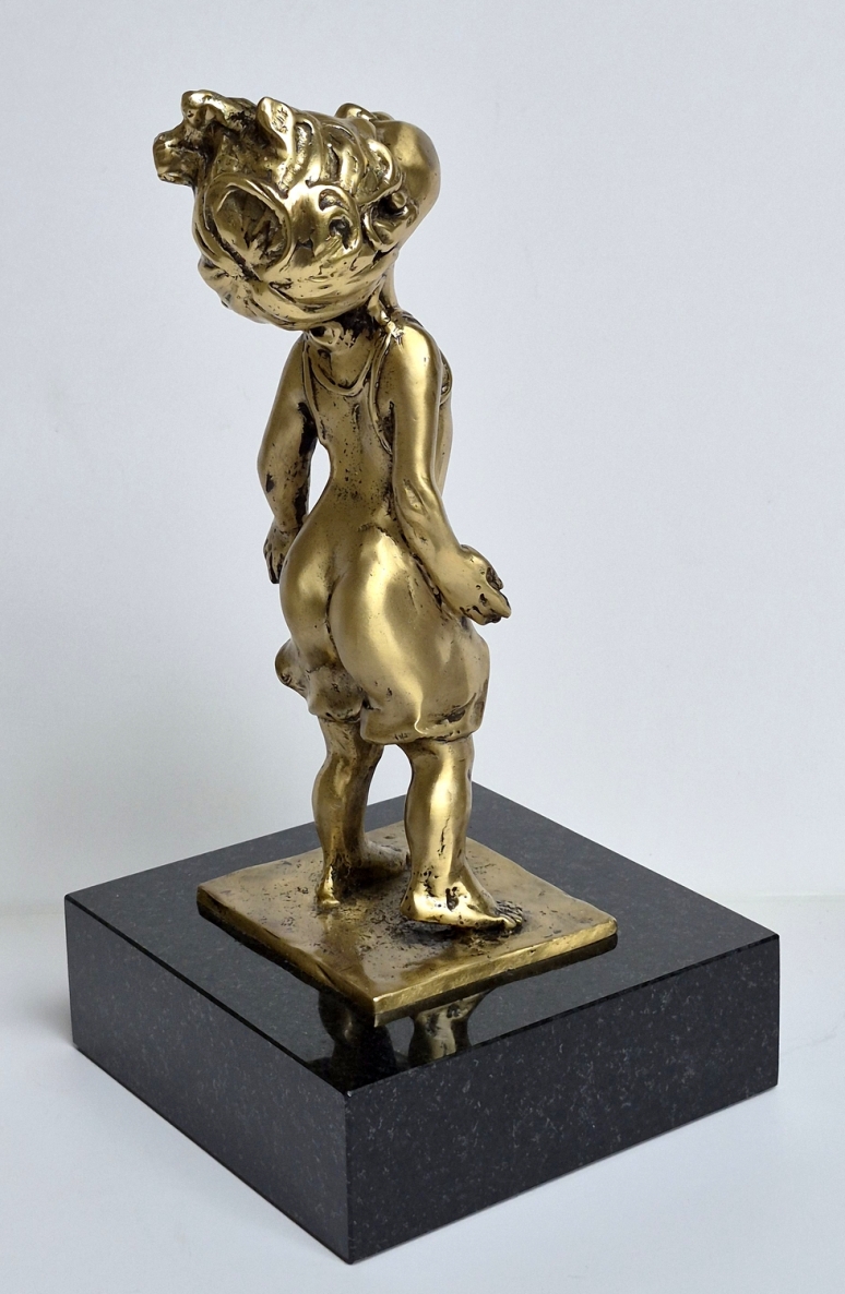 Karalaitė aš, 2021, bronza, h 29x15x15 cm, 8/16