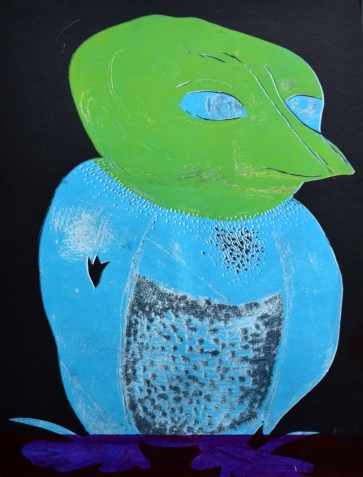 Karo veidas, 2023, lino raižinys, 65x50 cm, 1/5