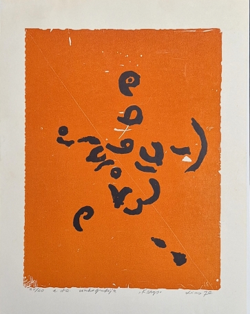 Soldier, 1979, e.d.a., zincography, 33x24.5 cm, 25/40
