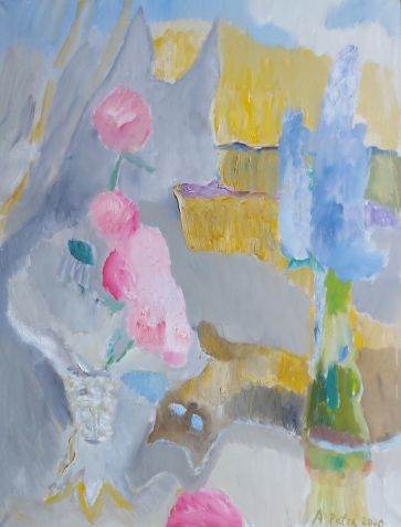 Kedro vasara, 2020, drobė, aliejus, 130x97 cm