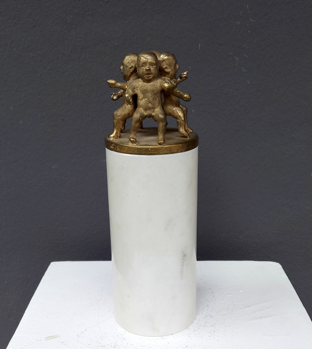 Four, 2019, brass, h 22.5x7.5x7.5 cm 2/14
