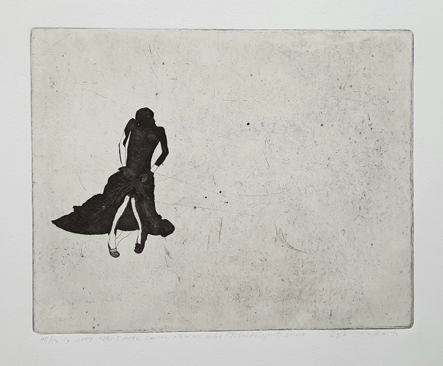 Wandering Light, 2004, etching C3, 25,3×37 cm, 18/50