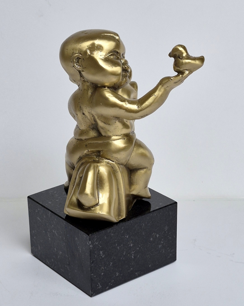 What a Great Rider He is, 2026, bronze, h 17.5x11x9 cm, 2/6