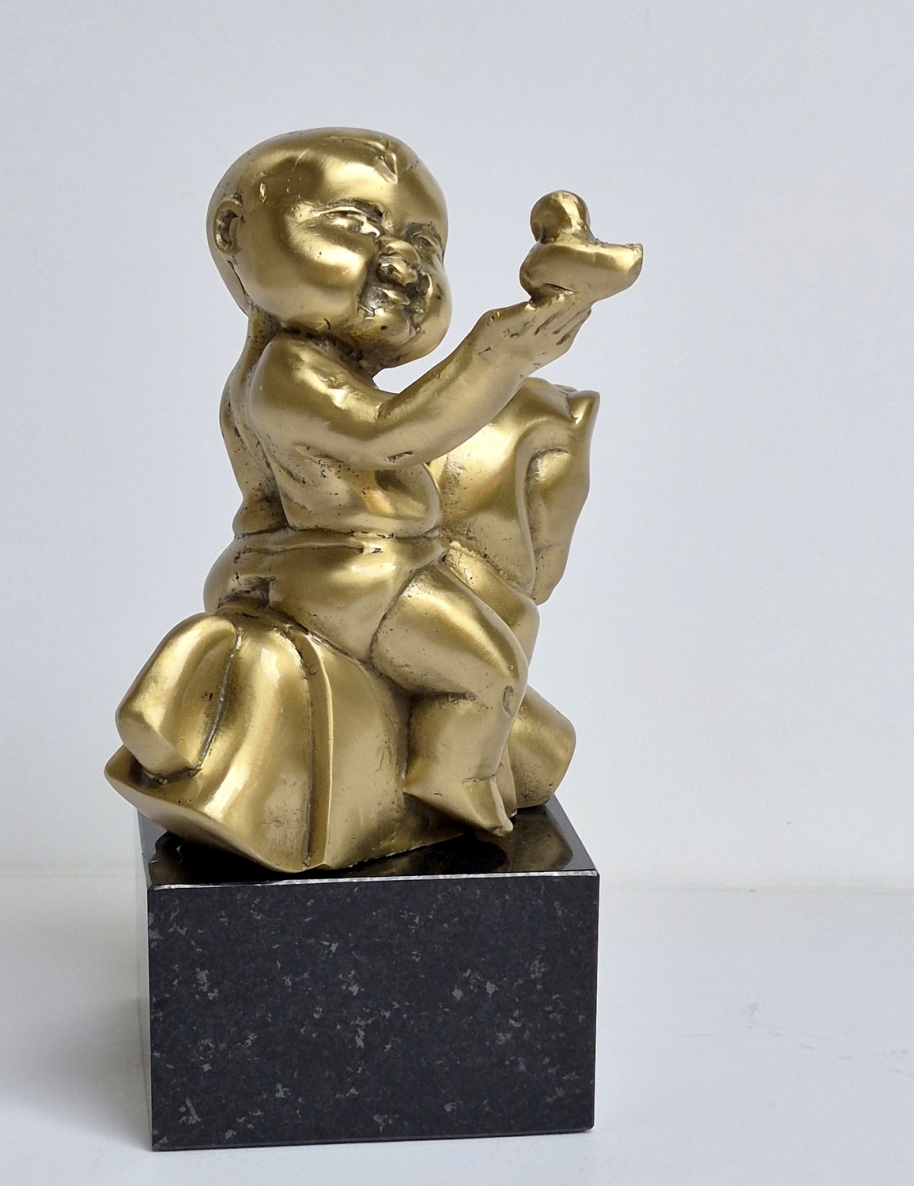 What a Great Rider He is, 2026, bronze, h 17.5x11x9 cm, 2/6