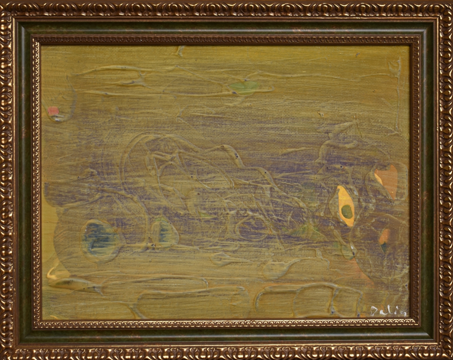 Kompozicija, 1998, kartonas, aliejus, akrilas, 30x40 cm, rėmas 38x48 cm