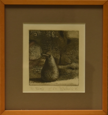 Kriaušė, 1996, ofortas, 12x10cm, rėmelis 24x22cm