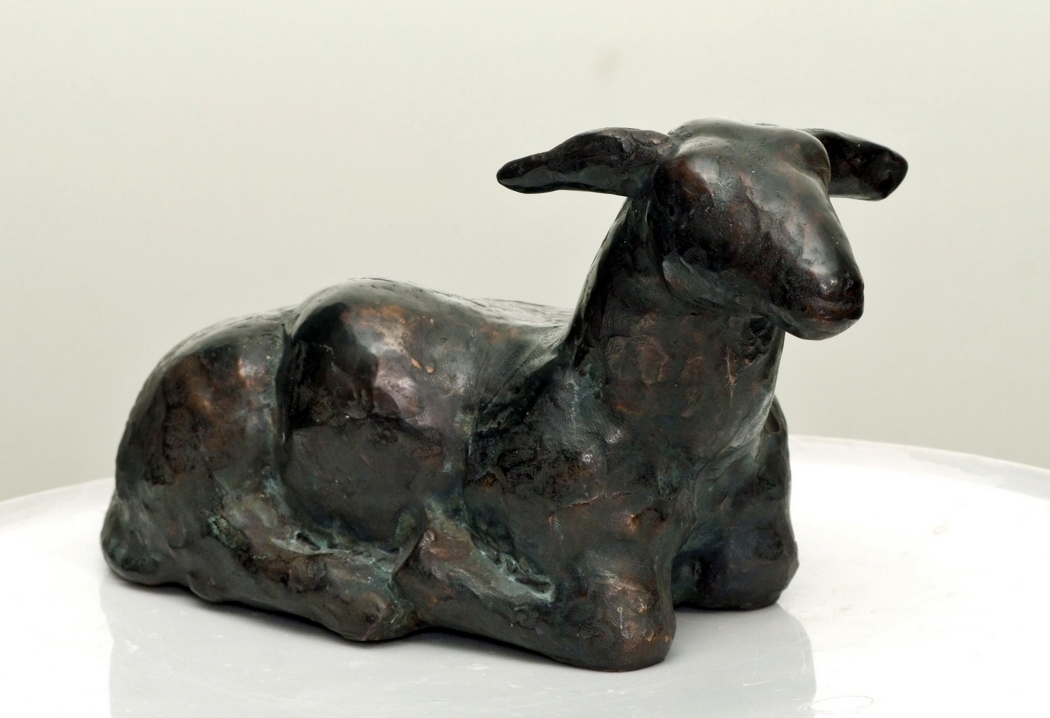 Waiting, 2013, bronze, h 12cm