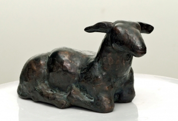 Laukiančioji, 2013, bronza, h 12cm