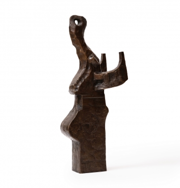 Laukiantis angelas, 1992,  bronza, h 63 cm