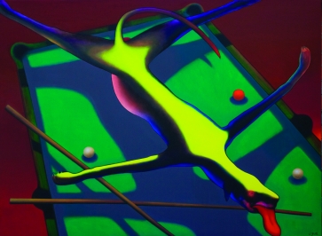 Player, 2011, oil on canvas, 125x170 cm