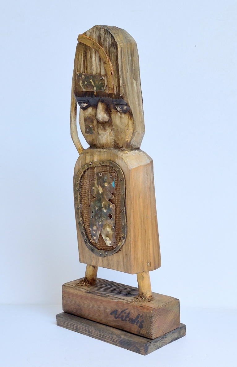 M.. 2011, author's technique, h 45x10x17.5 cm, 1/1