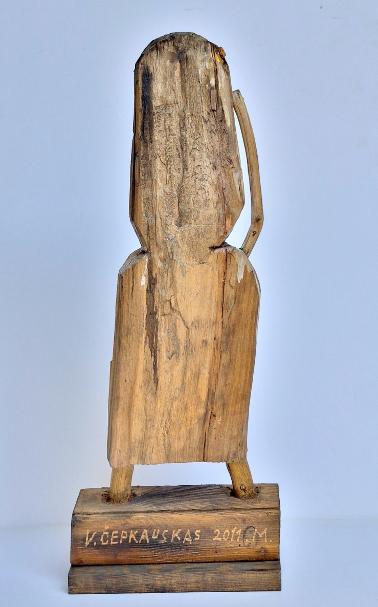 M.. 2011, author's technique, h 45x10x17.5 cm, 1/1