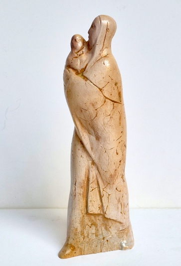 Madonna, 2025, terracotta, h 30x10x7 cm, 1/1