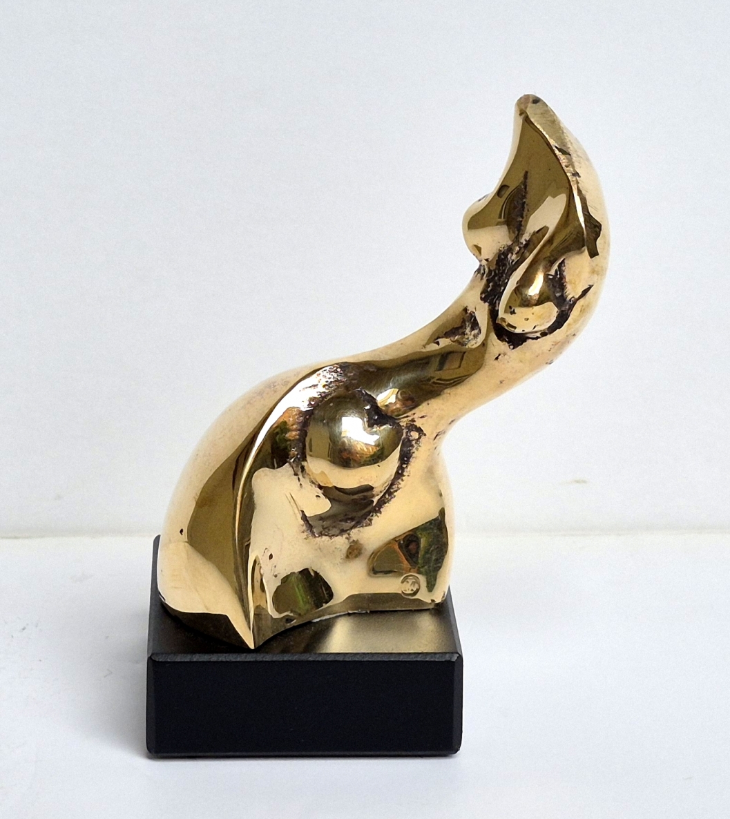 Small Wave, 2026, bronze, h 11x7.5x5.5 cm, 1/1