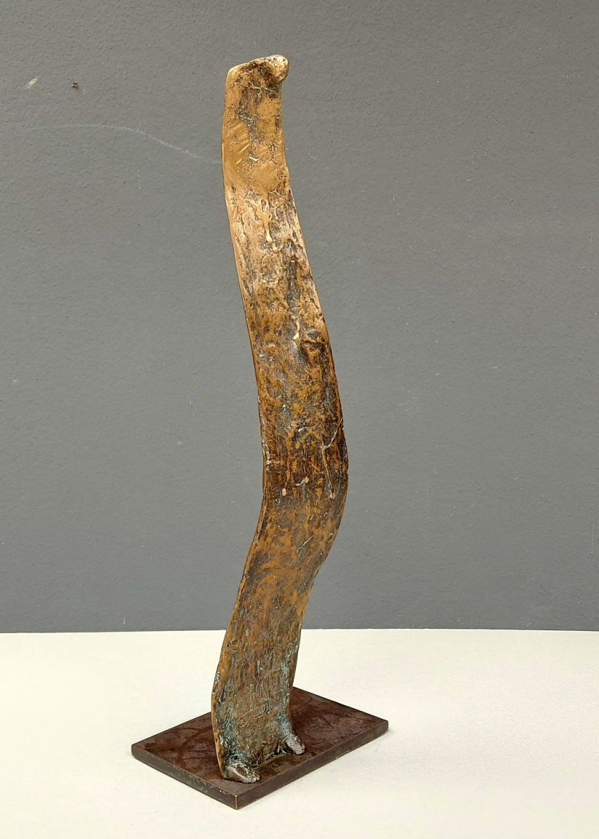 Melancholy. Late Autumn. Again, 2023, bronze, h 49x16x17 cm, 1/1 