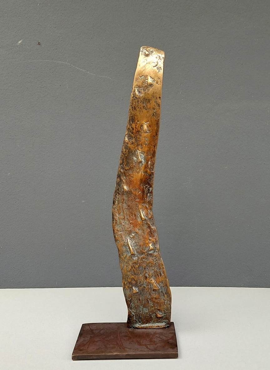 Melancholy. Late Autumn. Again, 2023, bronze, h 49x16x17 cm, 1/1 