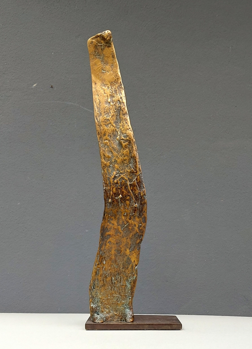 Melancholy. Late Autumn. Again, 2023, bronze, h 49x16x17 cm, 1/1 