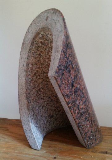 Metraštis, 2010, granitas, h 32x22x17 cm 1/1