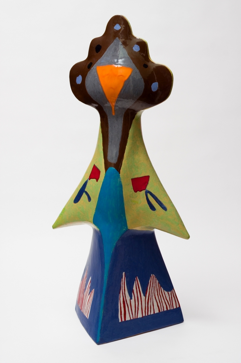 Female Figure, 2010, ceramics, glaze, h 125 cm, 1/1