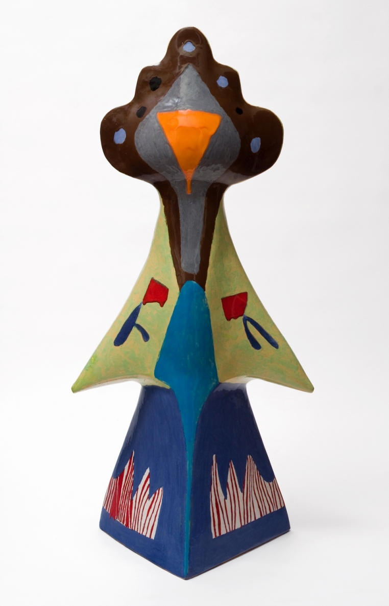 Moters figūra, 2010, keramika, glazūra, h 125 cm,  1/1