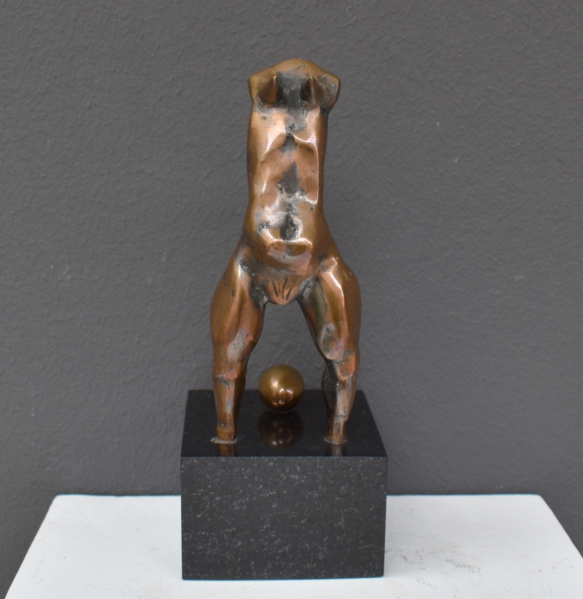 The Muse, 1984, bronze, h 20 cm