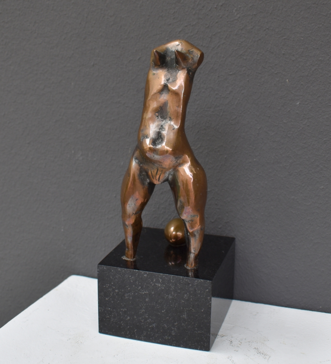 The Muse, 1984, bronze, h 20 cm