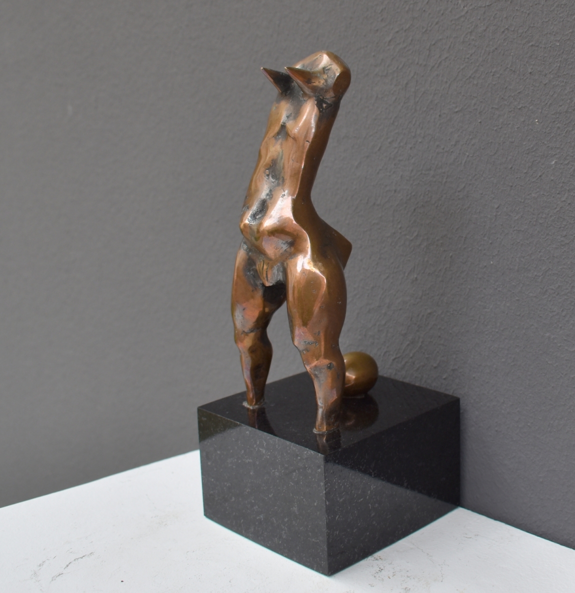 The Muse, 1984, bronze, h 20 cm