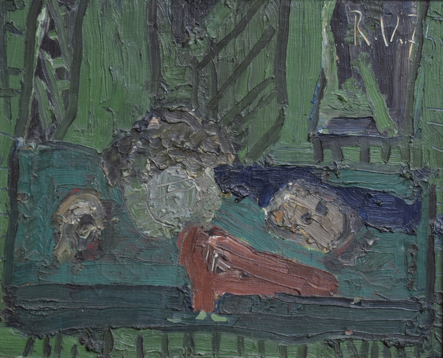 Still Life, 1975, oil on canvas, 65x80 cm