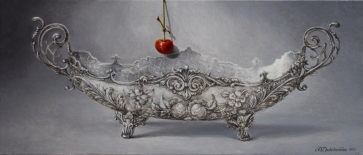 Natiurmortas, 2021, drobė, aliejus, 30x70 cm