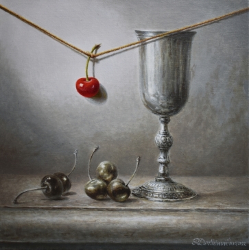 Natiurmortas, 2022, drobė, aliejus, 35x35 cm